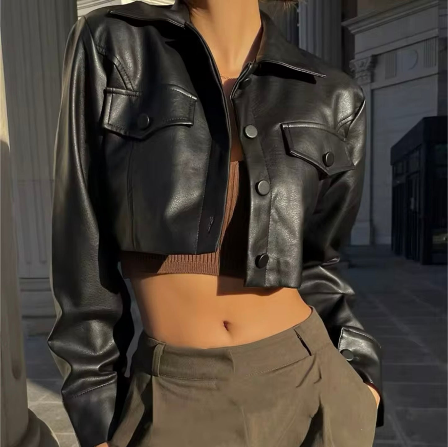 Giacca corta “BLACK”