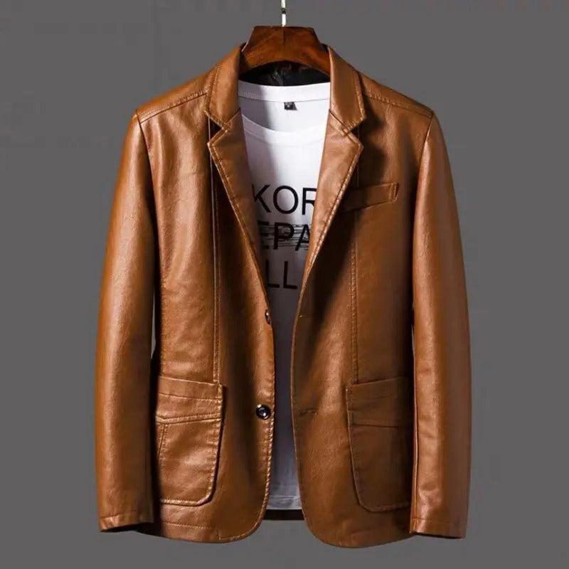 Giacca in pelle “LORENZO”