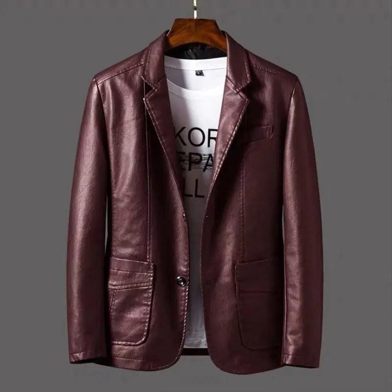 Giacca in pelle “LORENZO”