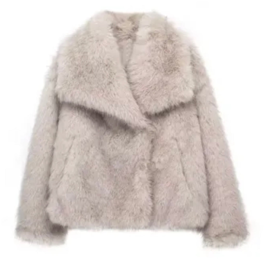 Cappottino pelliccia donna “ANNA”