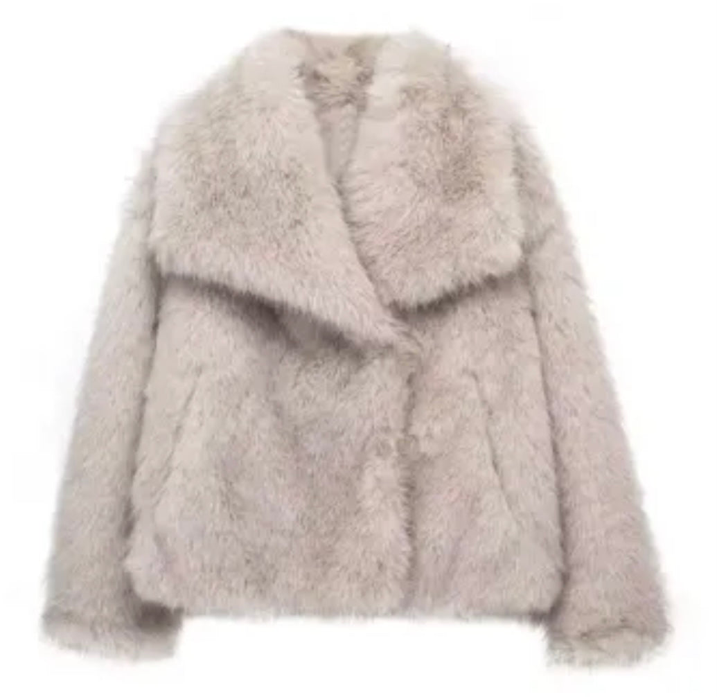 Cappottino pelliccia donna “ANNA”