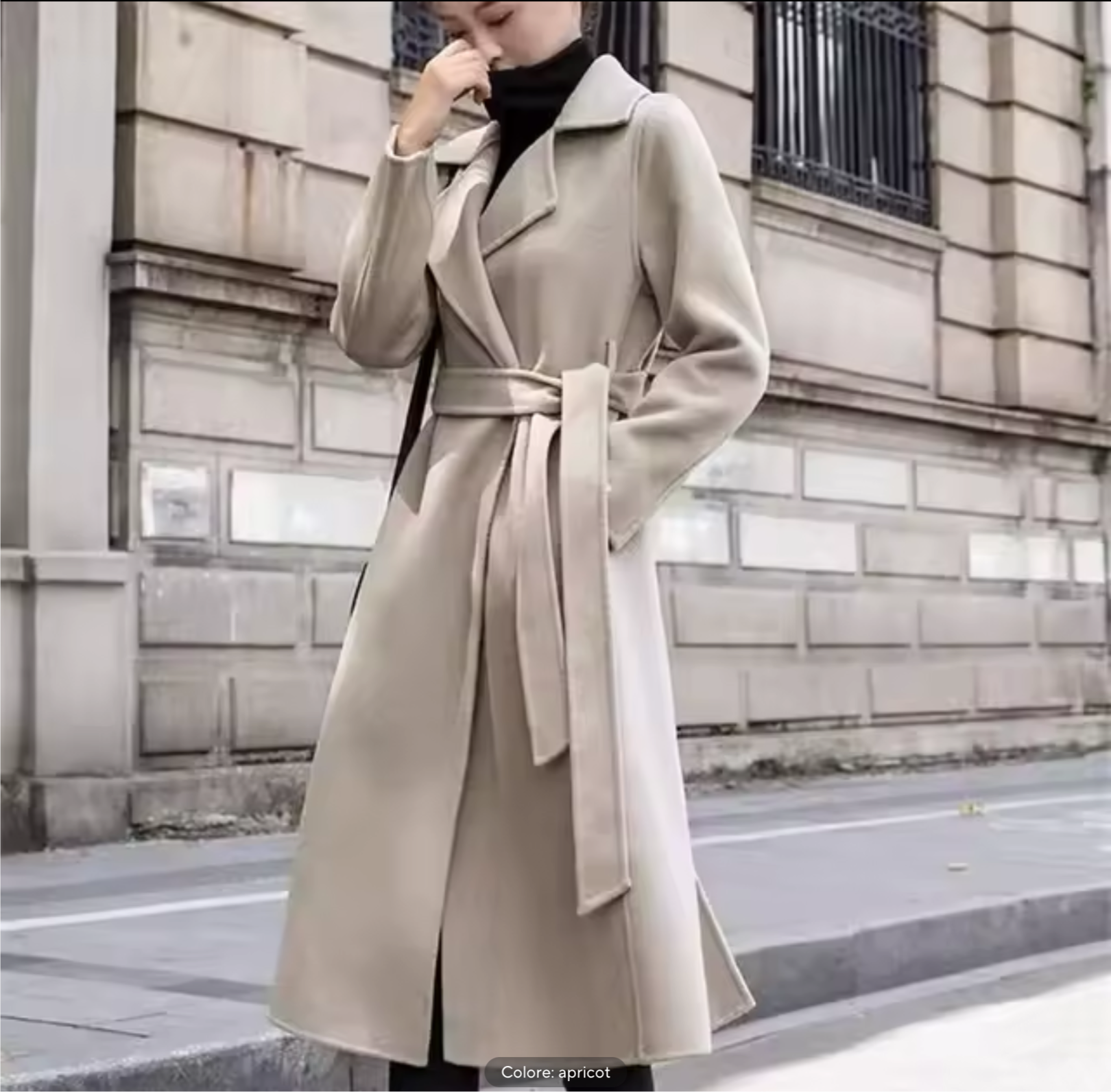 Cappotto in lana “DONNA”