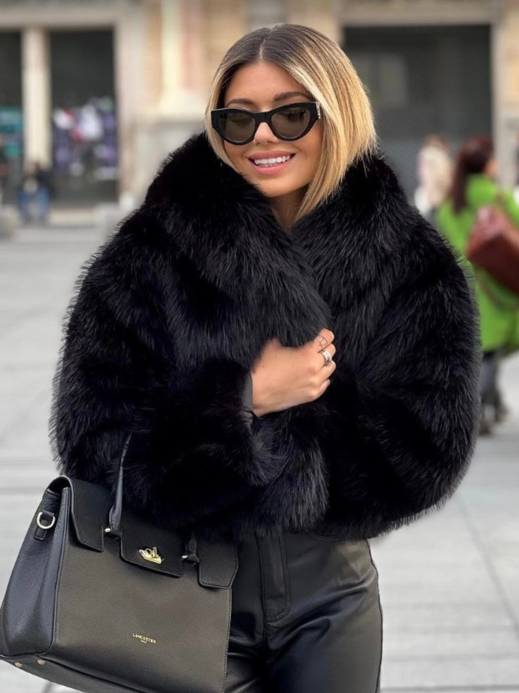 Cappottino pelliccia donna “ANNA”