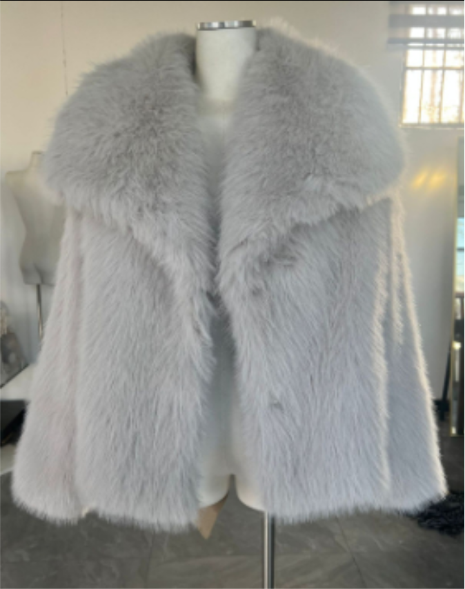 Cappottino pelliccia donna “ANNA”