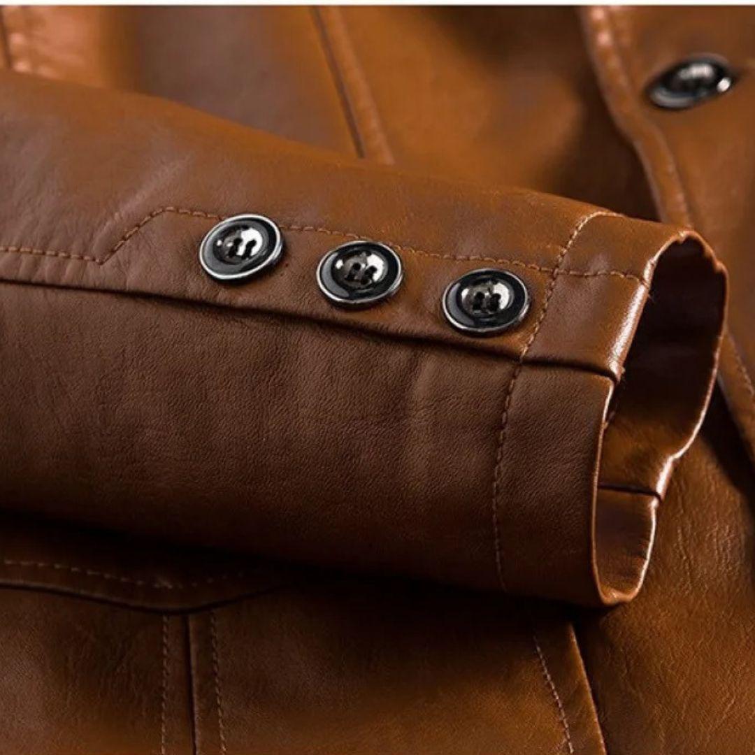 Giacca in pelle “LORENZO”