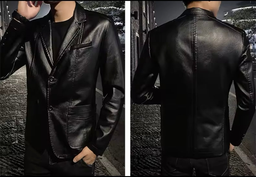 Giacca in pelle “LORENZO”